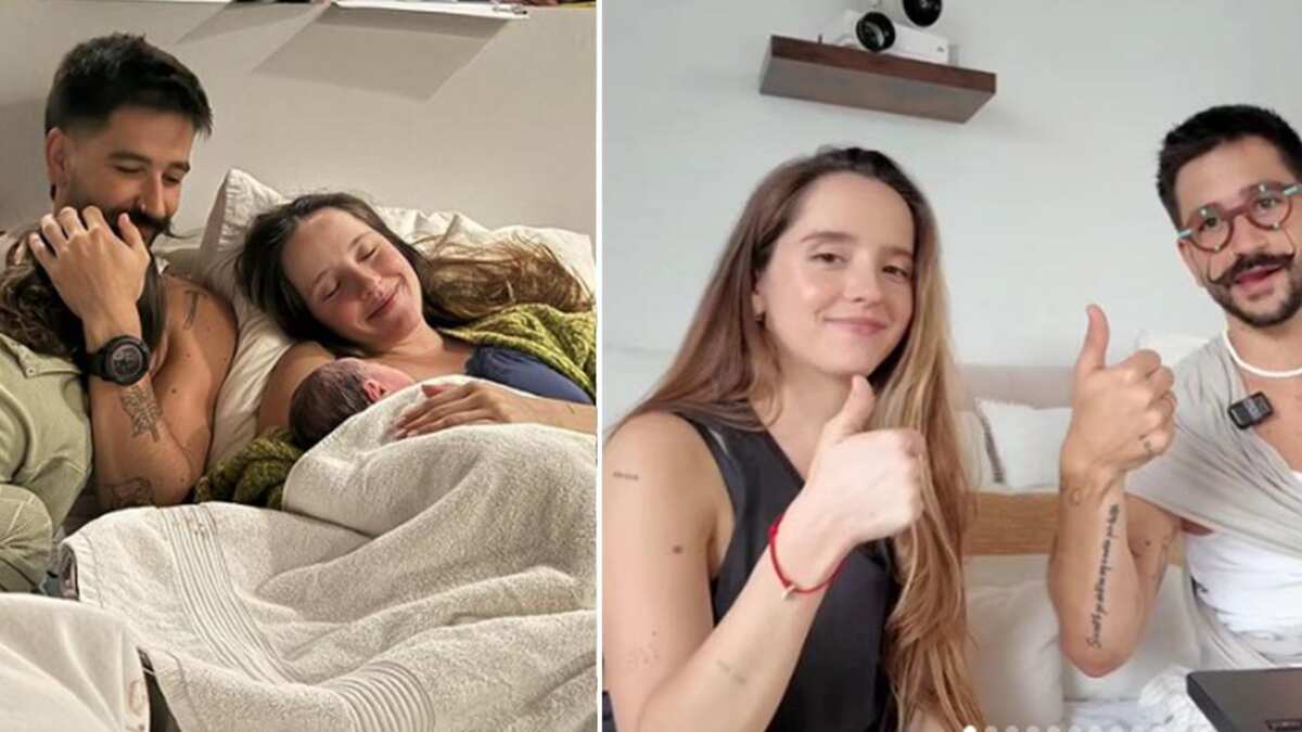 Camilo y Evaluna bebé