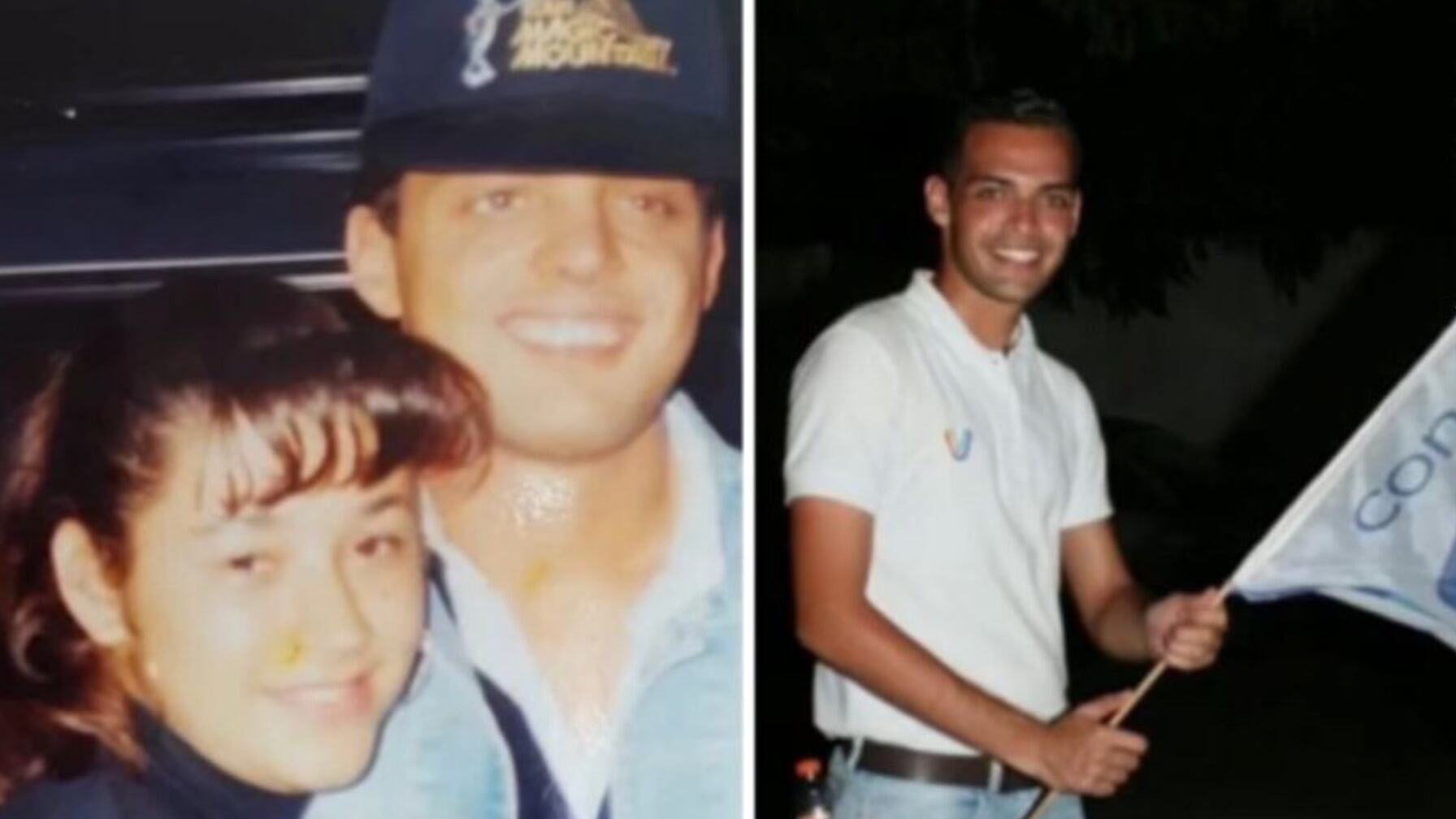 Su mamá tiene muchas fotos con el cantante