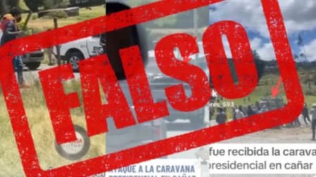 Fuerzas Armadas aclaran: imágenes sobre destrucción de vehículos son falsas