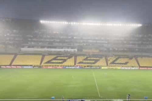 La hinchada de Barcelona SC decepcionó a los fanáticos de Boca Juniors