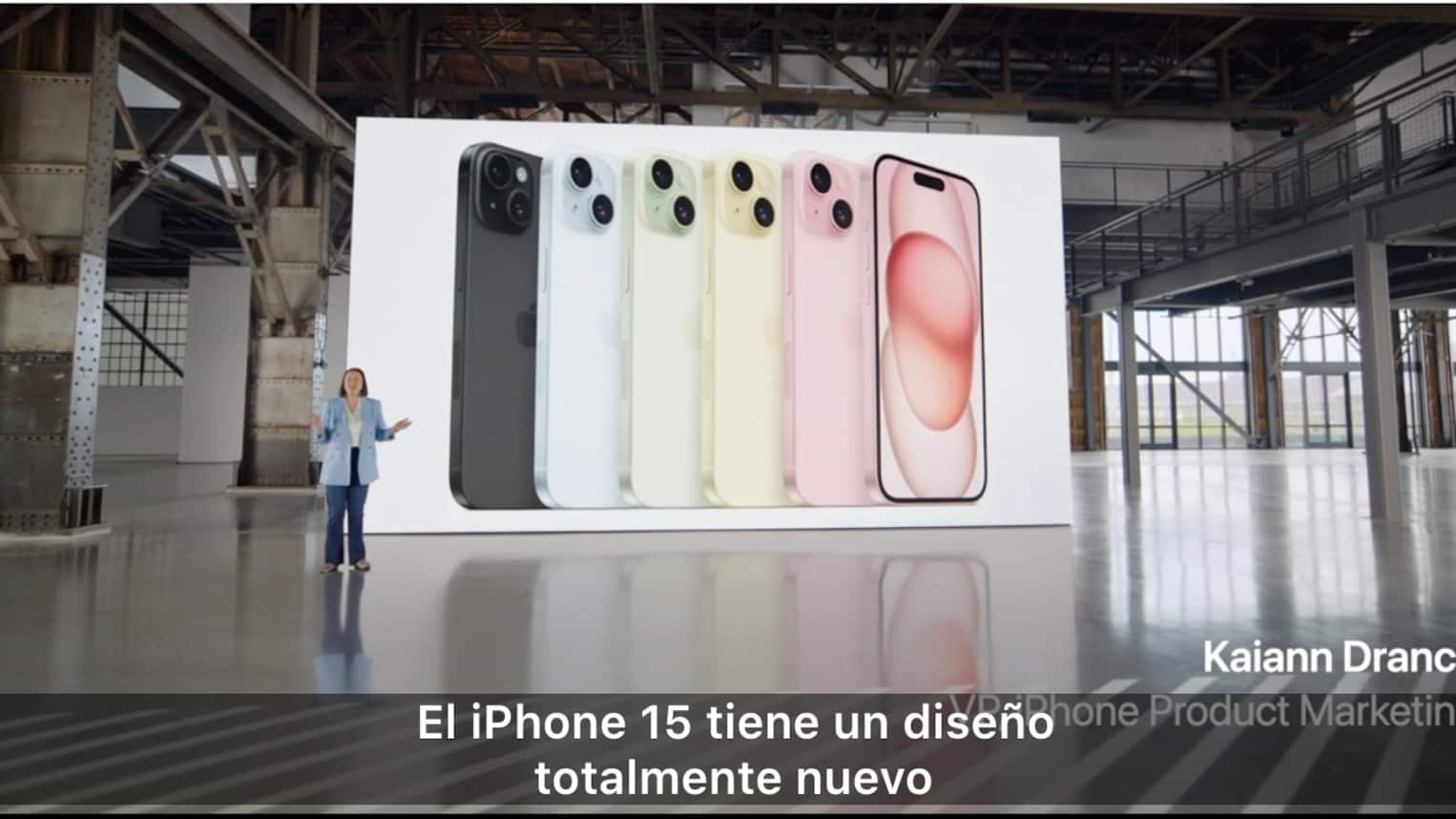 Así es el nuevo iPhone 15