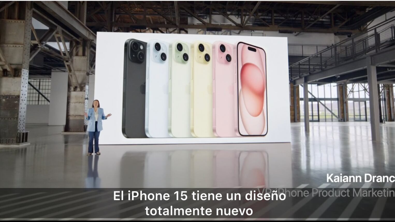Así es el nuevo iPhone 15