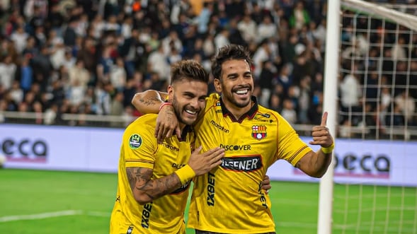 Barcelona SC se mide a Cruzeiro en Copa Libertadores.