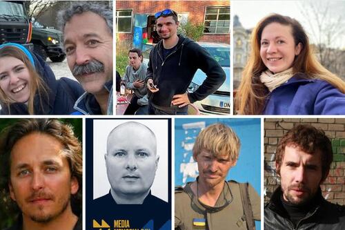Estos son los ocho periodistas que han sido asesinados en la guerra en Ucrania