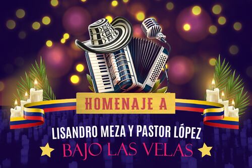 Homenaje a Lisandro Meza y Pastor López bajo las velas en Casa de la Música