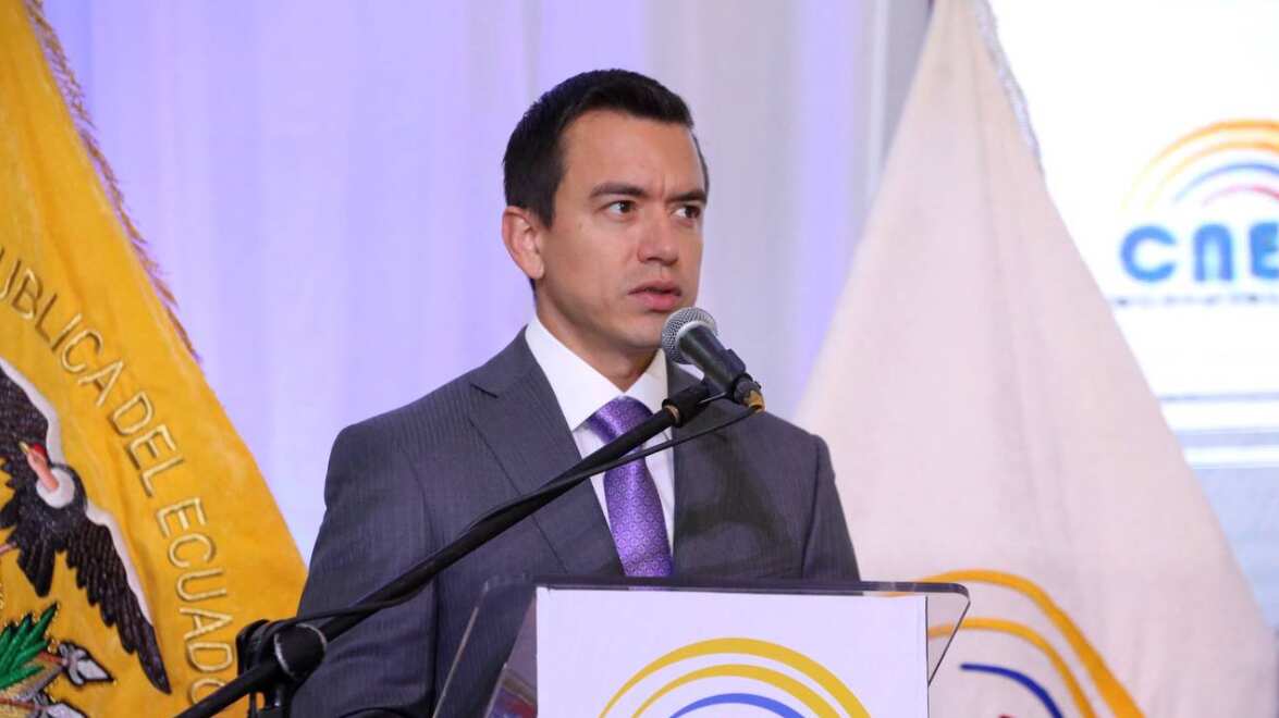 Lo que dijo Daniel Noboa en la inauguración del Referéndum y Consulta Popular 2024.