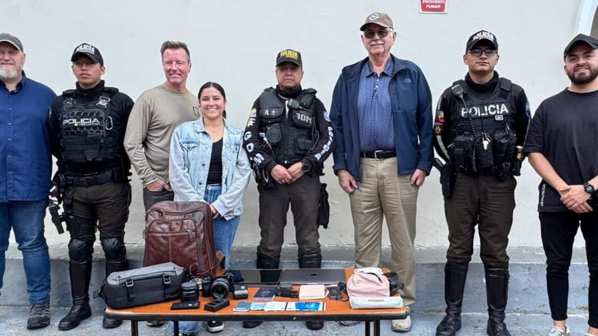 Turistas extranjeros fueron asaltados en Quito y lograron rastrear sus equipos hasta una vivienda en el Centro Histórico