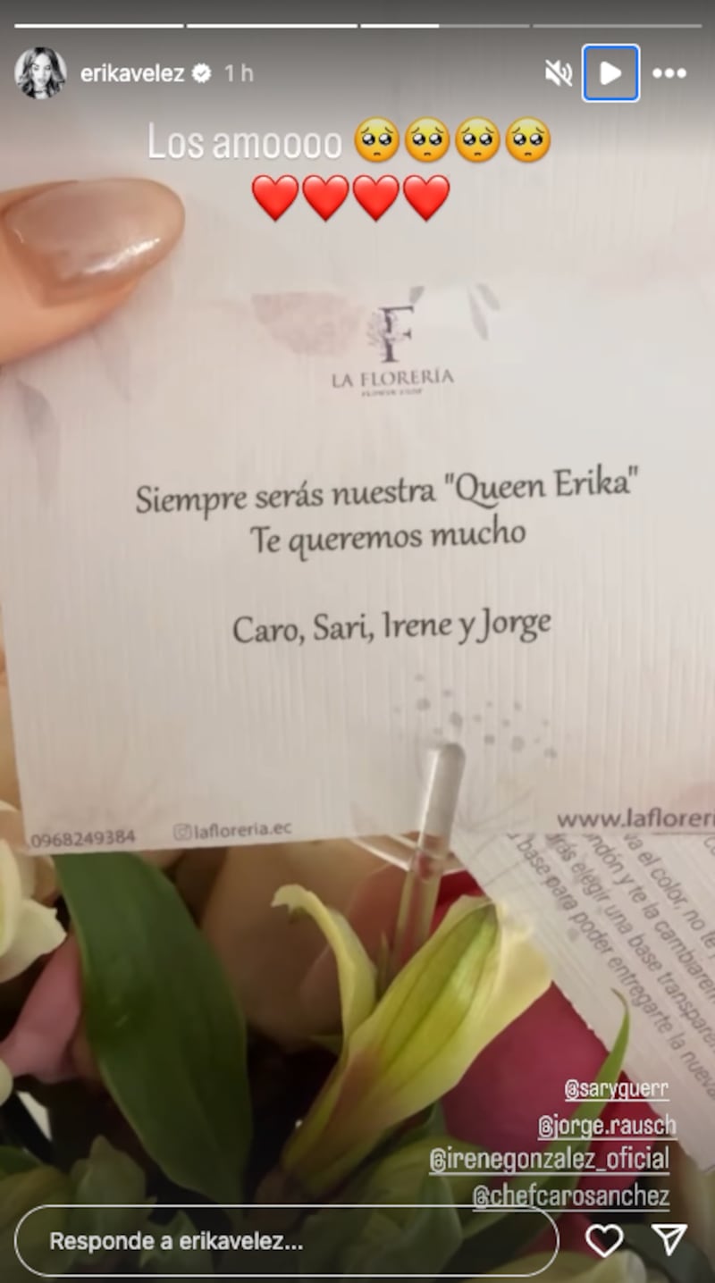 Instagram Erika Vélez