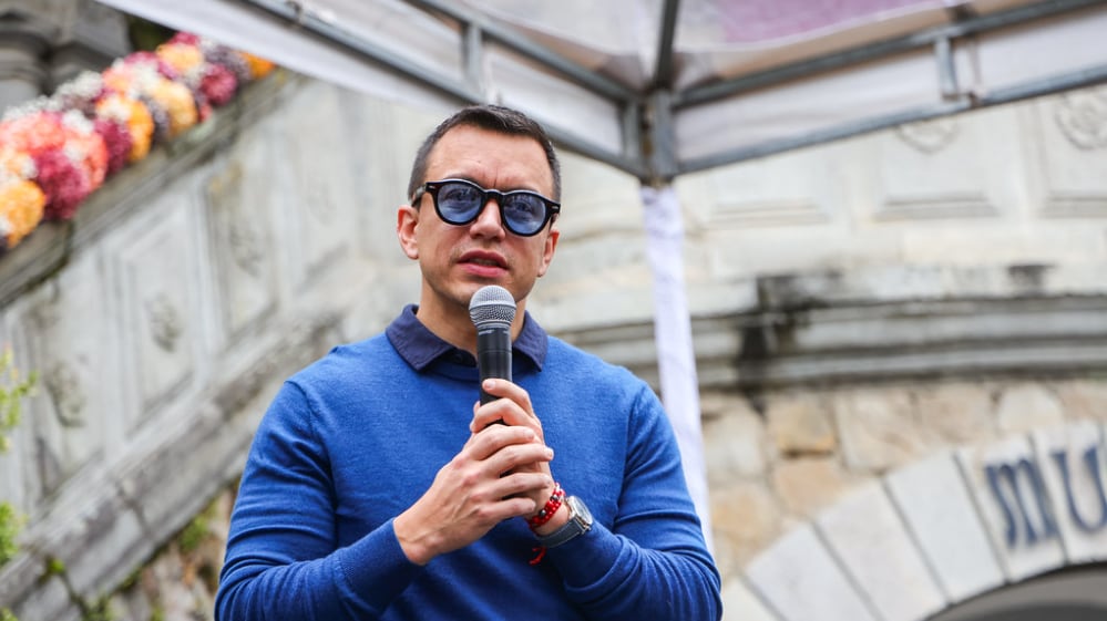 El presidente Daniel Noboa aclara: “La IA no escribirá la Constitución ecuatoriana”