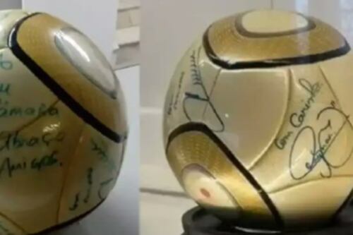 17 años de prisión a un hombre acusado de robar un balón firmado por Neymar