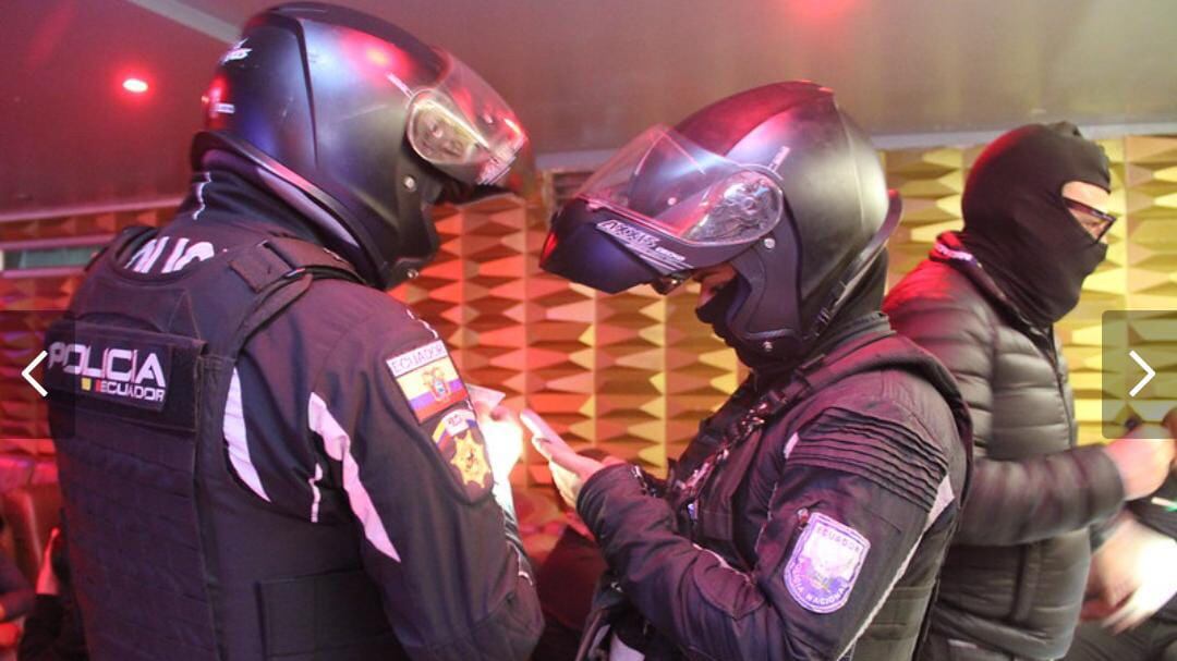 Operativo conjunto clausura centros de tolerancia y detecta extranjeros indocumentados en el norte de Quito