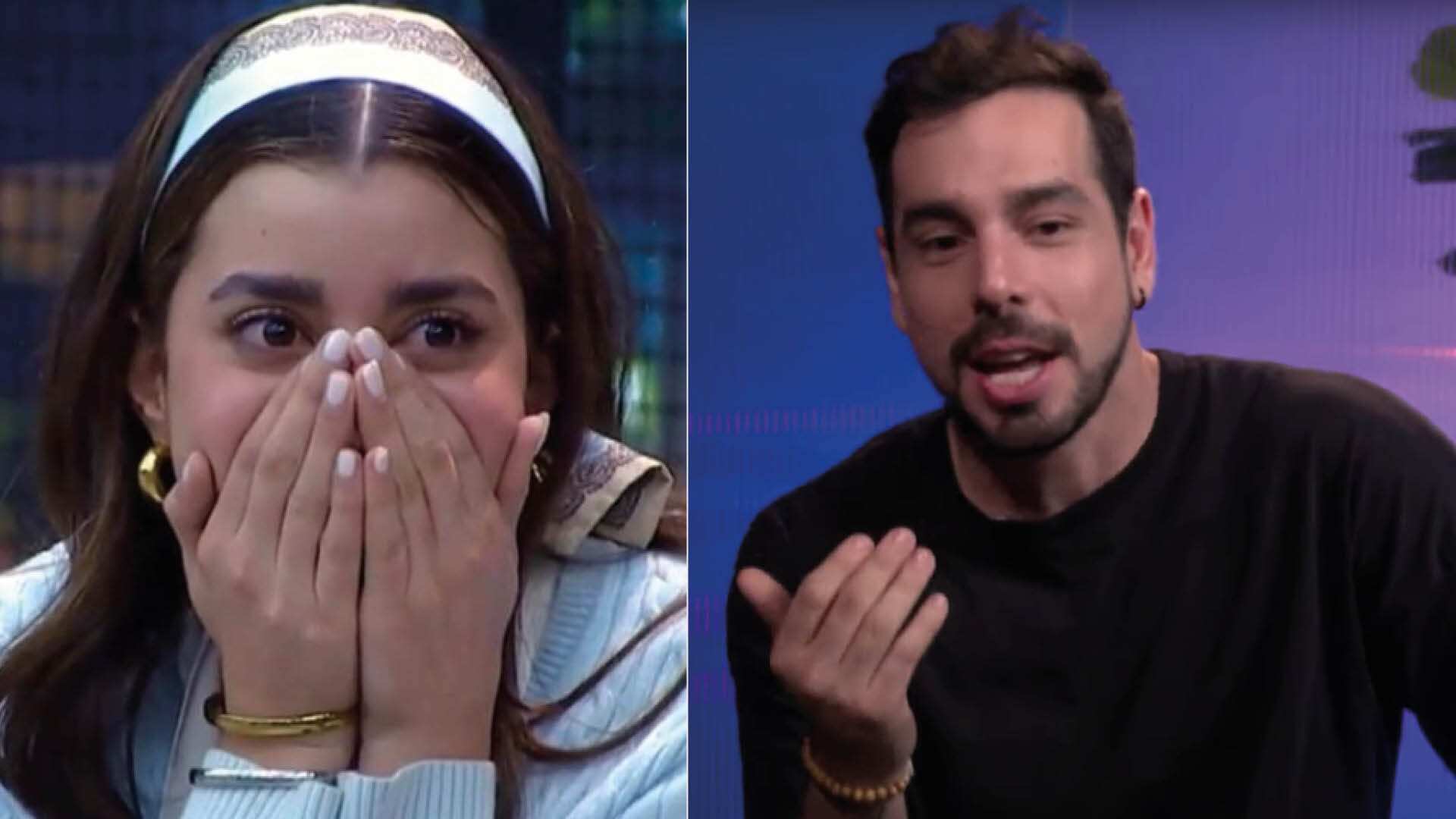 Luciana y Andrés en MasterChef Celebrity Ecuador