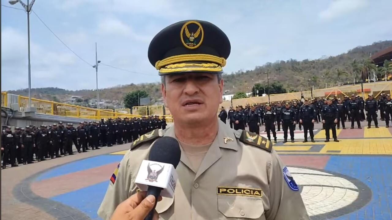 Guayaquil. Se activa operativo policial por la final de la Copa Libertadores.