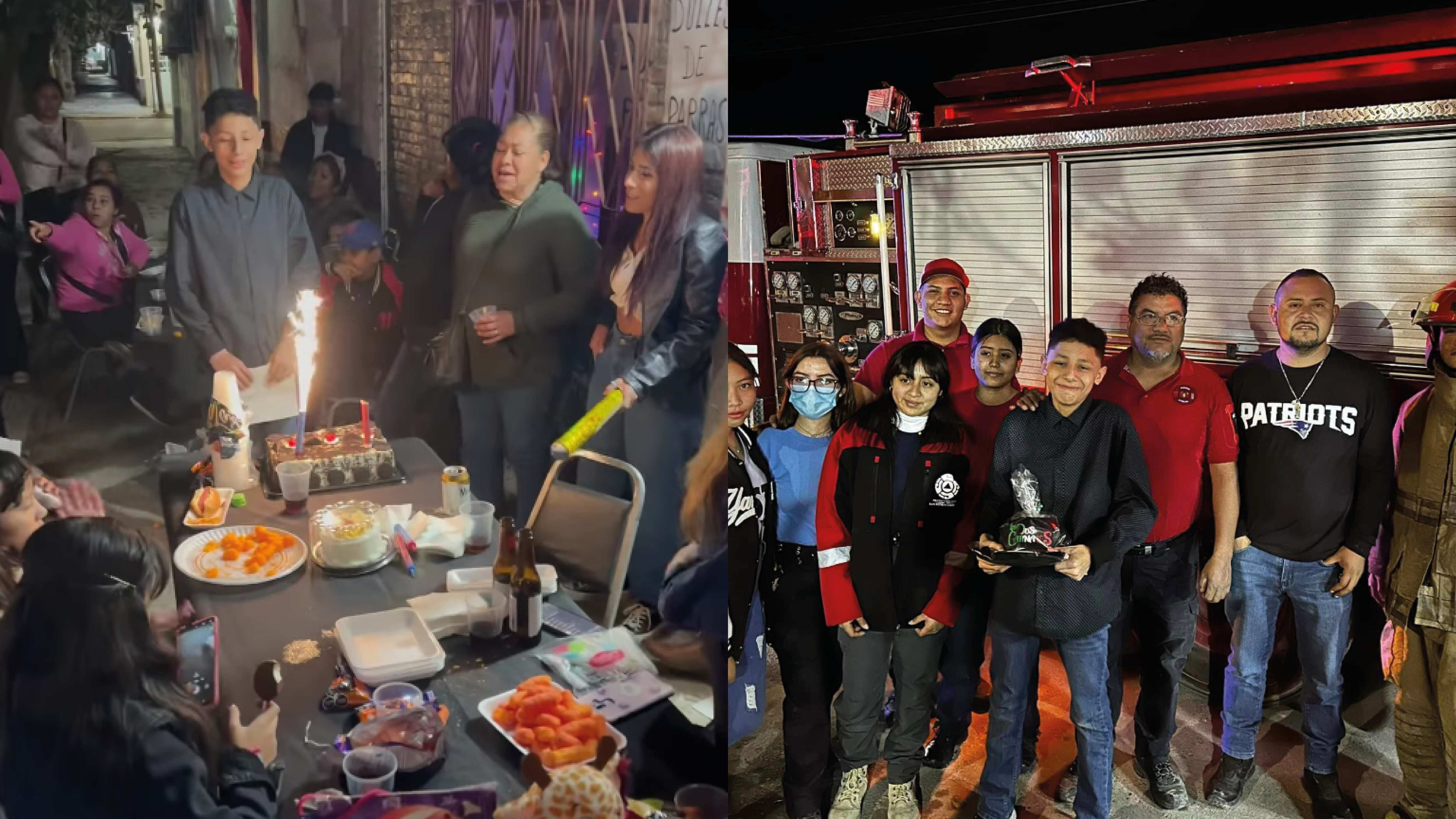 Se llevo la mejor fiesta de su vida, a pesar de que ninguno de sus amigos quiso venir