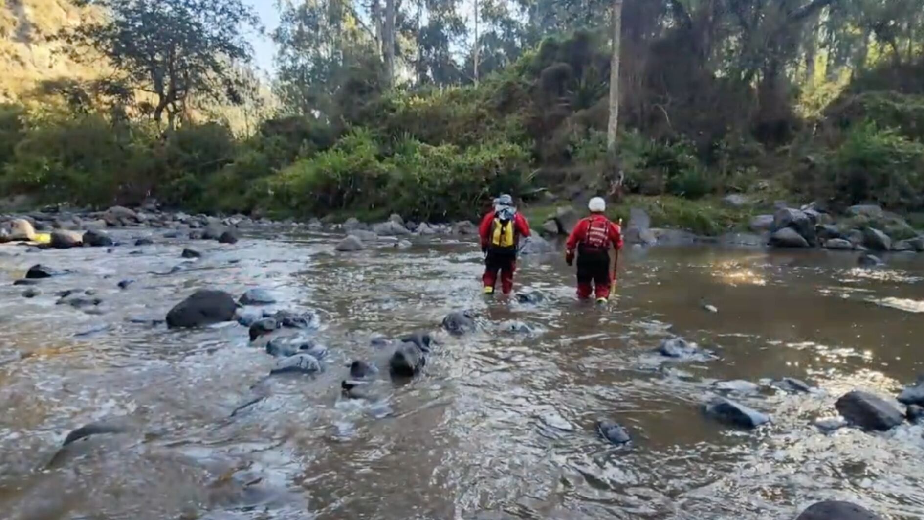 Persona cayó al río San Pedro, en Lumbisí