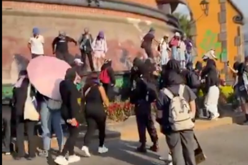 Día de la Mujer en Querétaro, México.