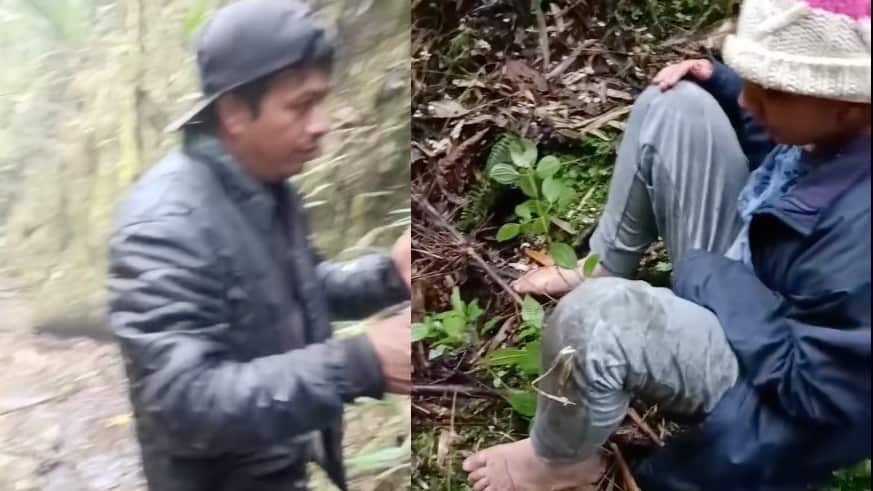 Lucas Campaña y sus primeras palabras tras ser rescatado del cerro Puñay y contar su historia de supervivencia.