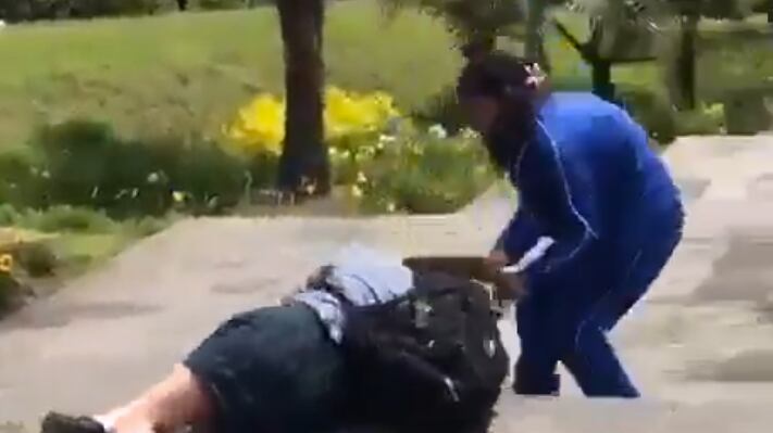 Salvajismo entre dos estudiantes de colegio en Quito