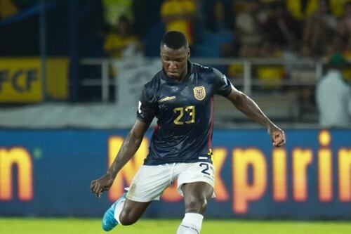El baile de Moisés Caicedo luego de ganar a Colombia en Barranquilla