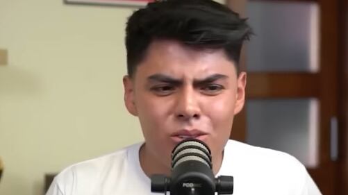 Kike Jav estuvo a punto de caer en su carrera.