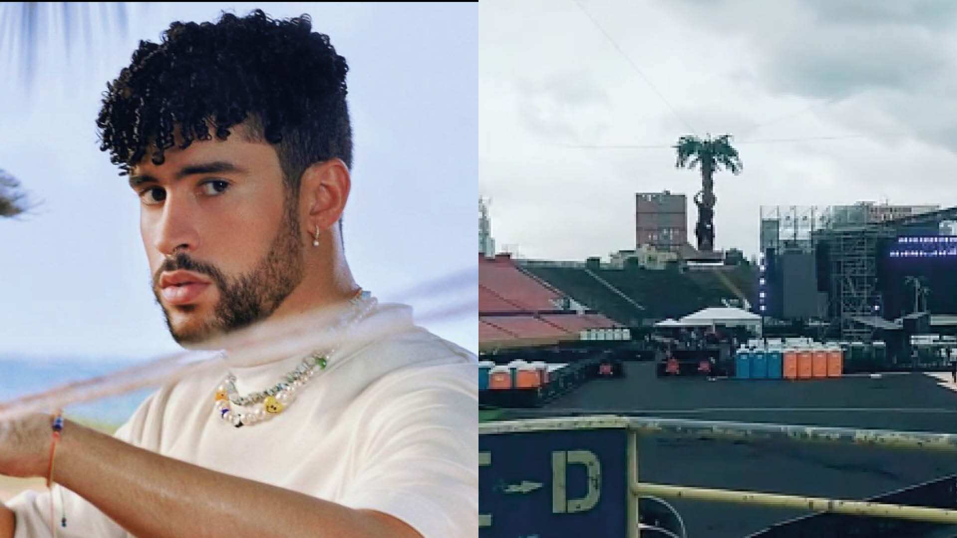 VIDEO: Así volará Bad Bunny por todo el estadio durante su concierto en Quito