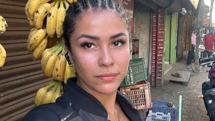 Influencer violada en India