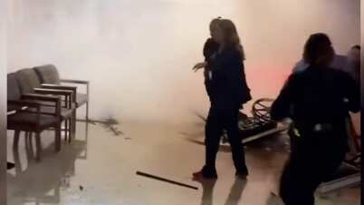 Vehículo se chocó contra una sala de urgencia en Estados Unidos