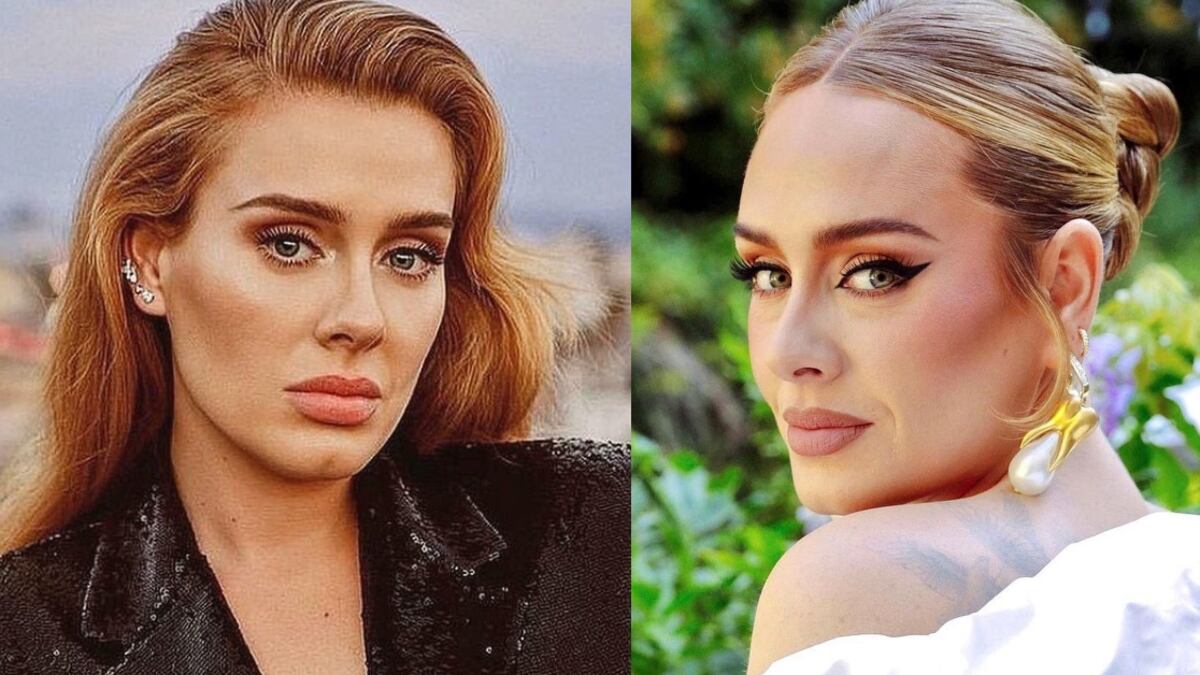 Adele sin maquillaje
