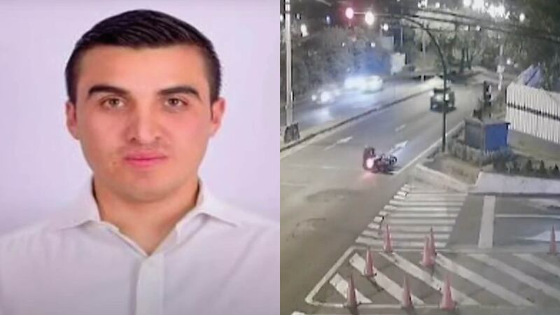 Germán Cáceres habría llegado a la Escuela de Policía en estado etílico el 11 de septiembre: ¡Se le cayó la moto en varias ocasiones!