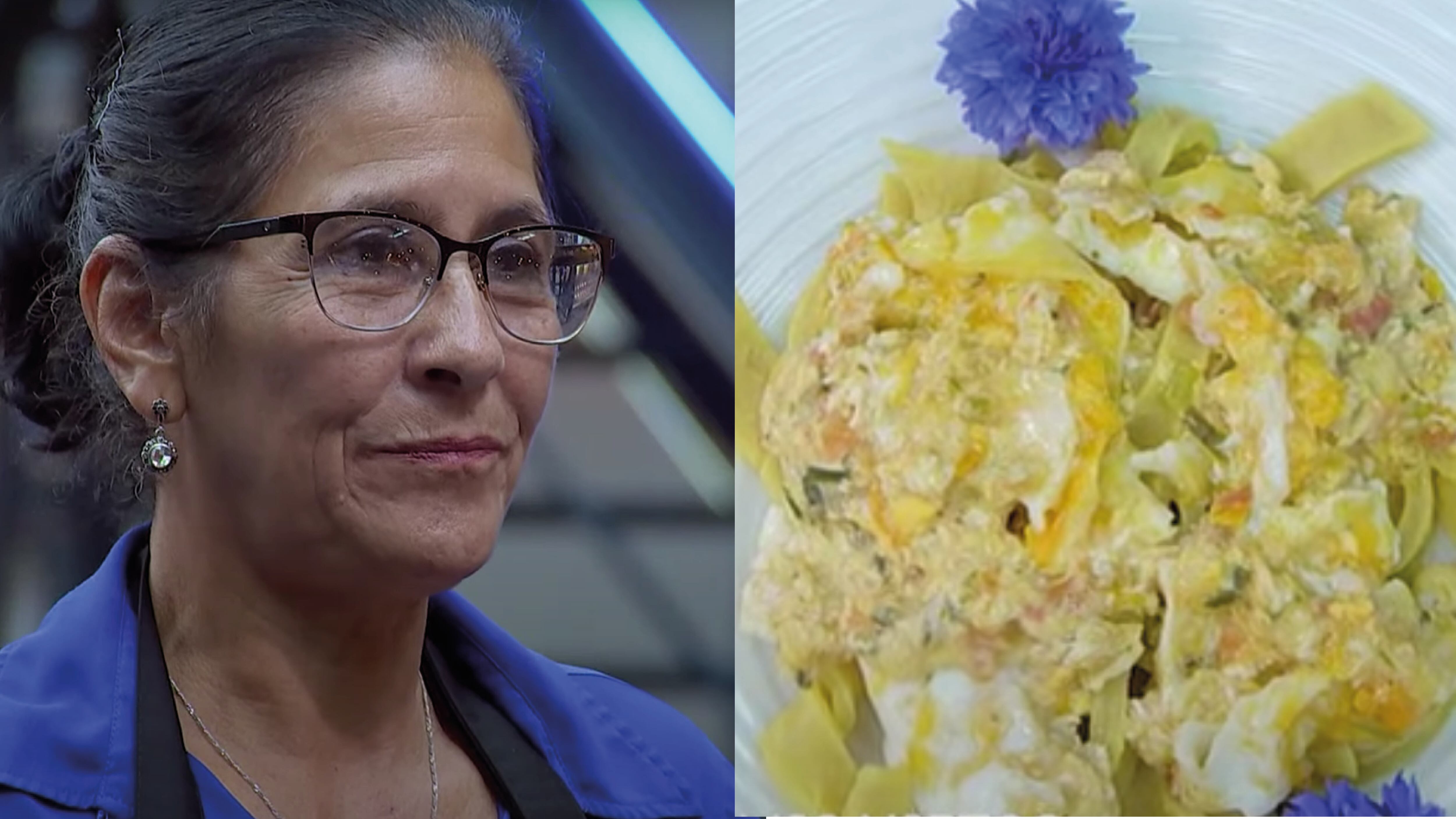 Plato que realizó Vicky