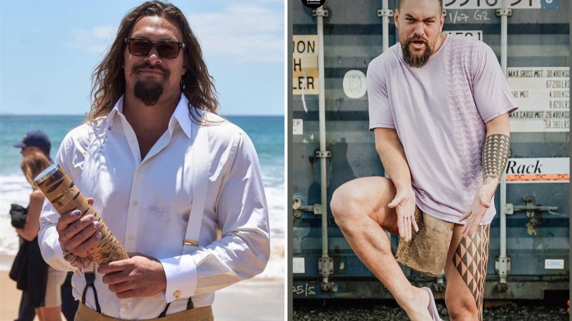 Jason Momoa, de 43 años, explicó cuál es su rutina de ejercicios.