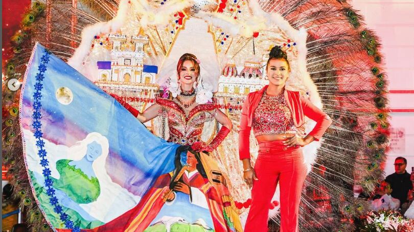 Así luce Katherine Espín con el imponente y hermoso traje típico que irá al miss Universo en Mexico