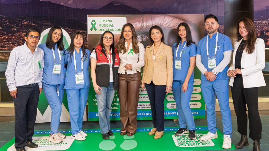 Metro de Quito se une a campaña de concientización sobre el Glaucoma