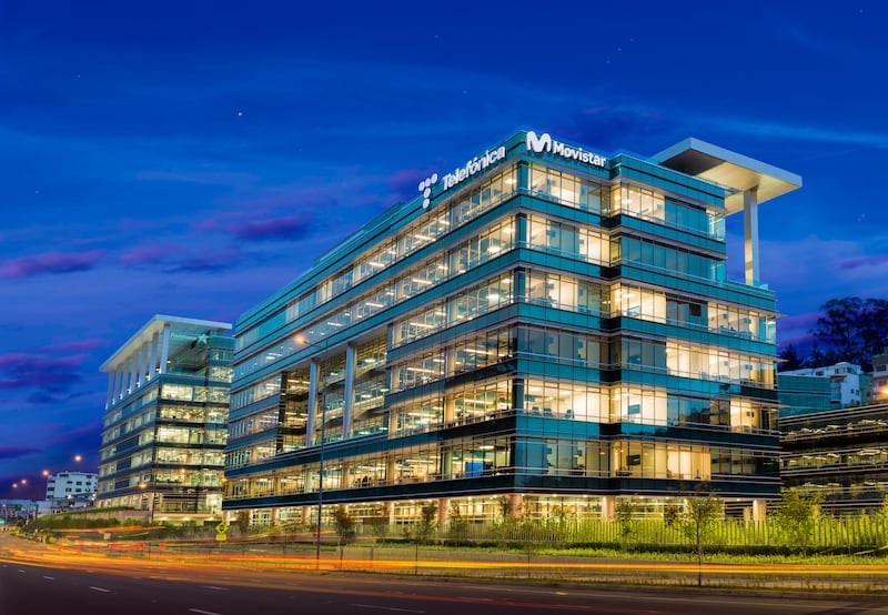 Edificio Movistar en Quito