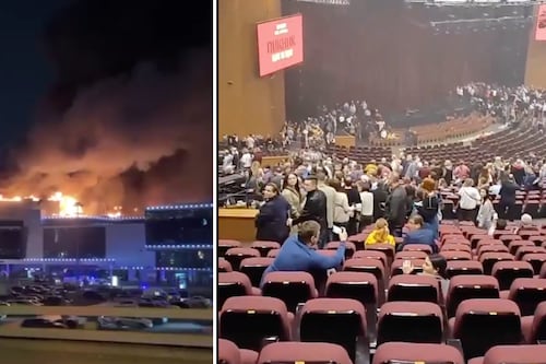 Atentado extremista en sala de conciertos de Moscú deja 40 muertos y 100 heridos