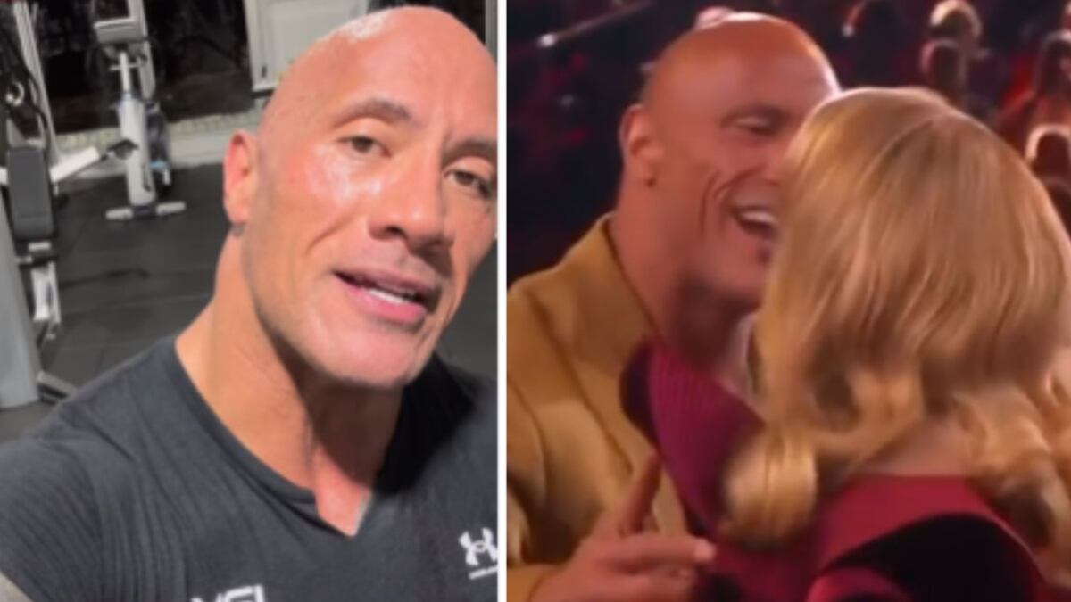 Así fue como Dwayne Johnson planeó la sorpresa para Adele en los Grammy