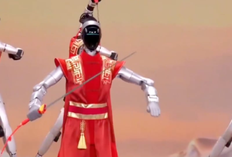 Robots en la Gala del Año Nuevo Lunar 2026