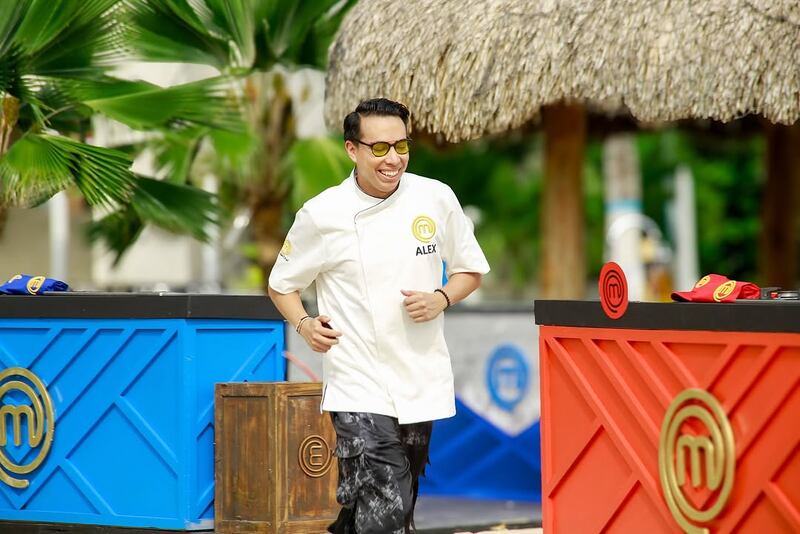 Álex Vizuete, finalista de MasterChef Celebrity Ecuador