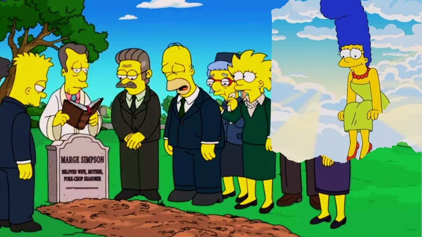 ¿Se murió Marge Simpson?