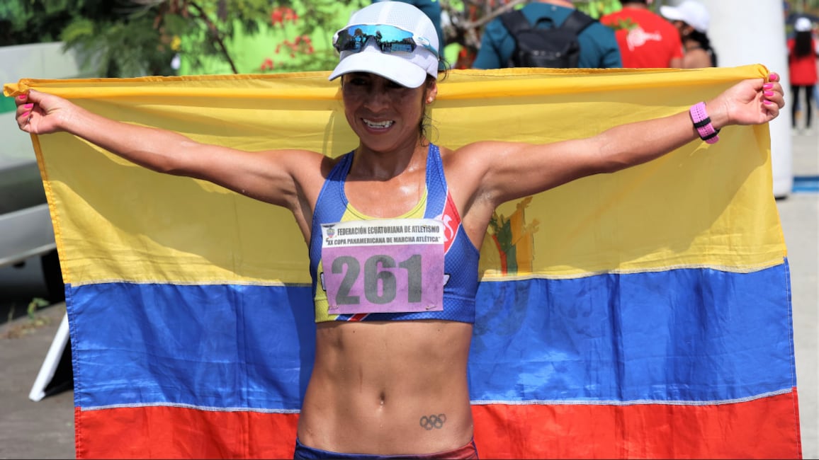 Paola Pérez regresa al atletismo luego de su periodo de maternidad.