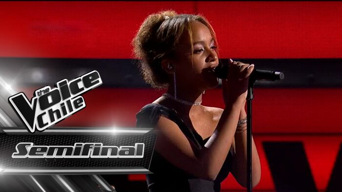 La adolescente ecuatoriana se presentará este miércoles en la gran final de The Voice Chile. Cortesía @Chilevisión