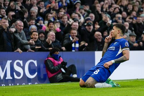 El insulto de Enzo Fernández a su rival tras la remontada del Chelsea al Manchester United