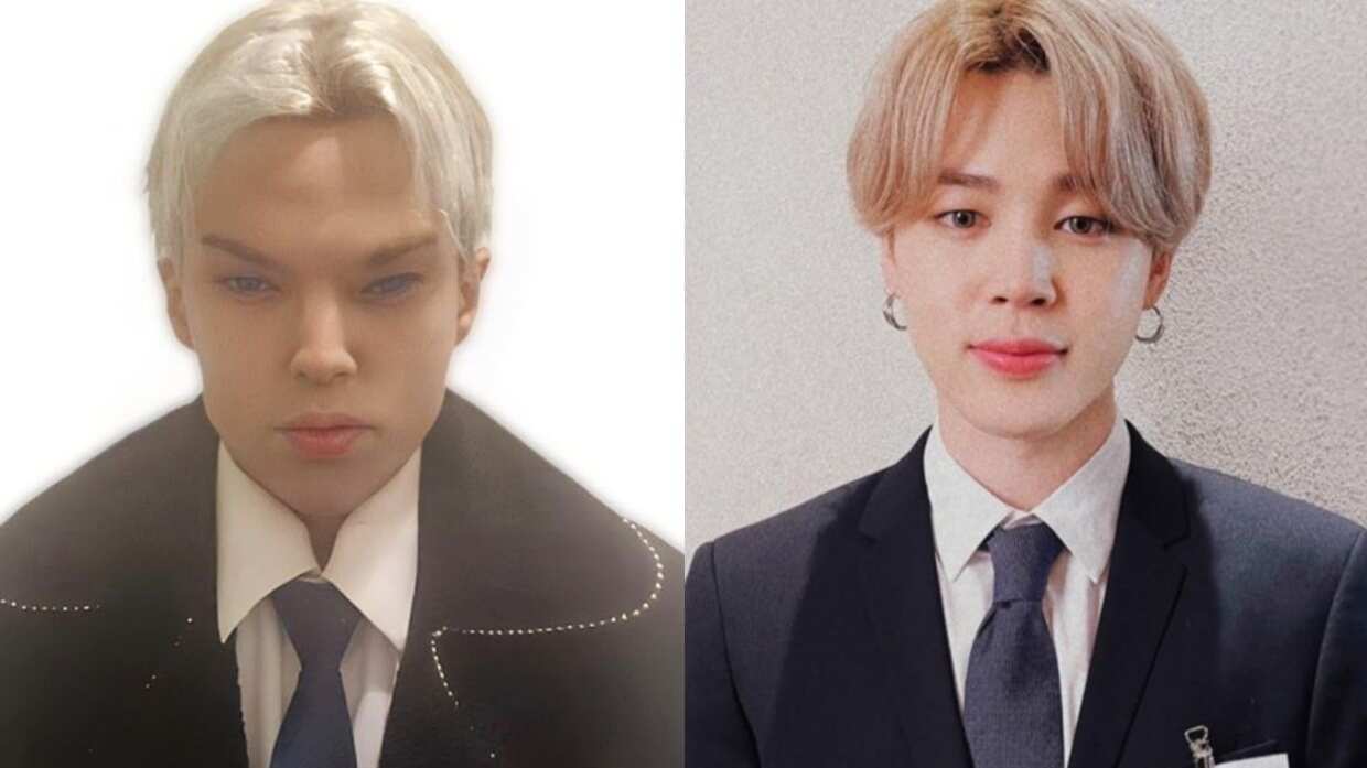 Saint von Colucci buscaba parecerse a integrante de la banda coreana BTS