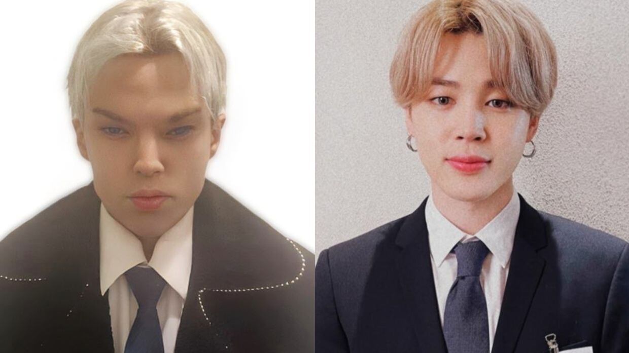 Saint von Colucci buscaba parecerse a integrante de la banda coreana BTS