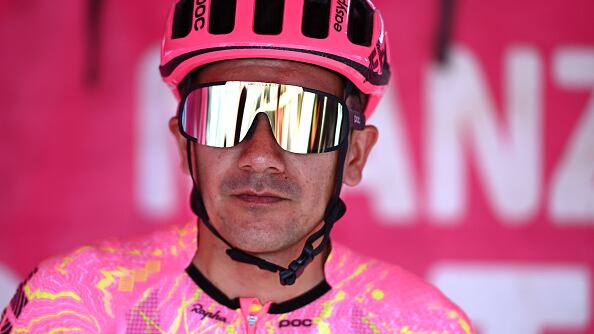 Richard Carapaz se prepara para la Vuelta a España y Mundial de Ciclismo