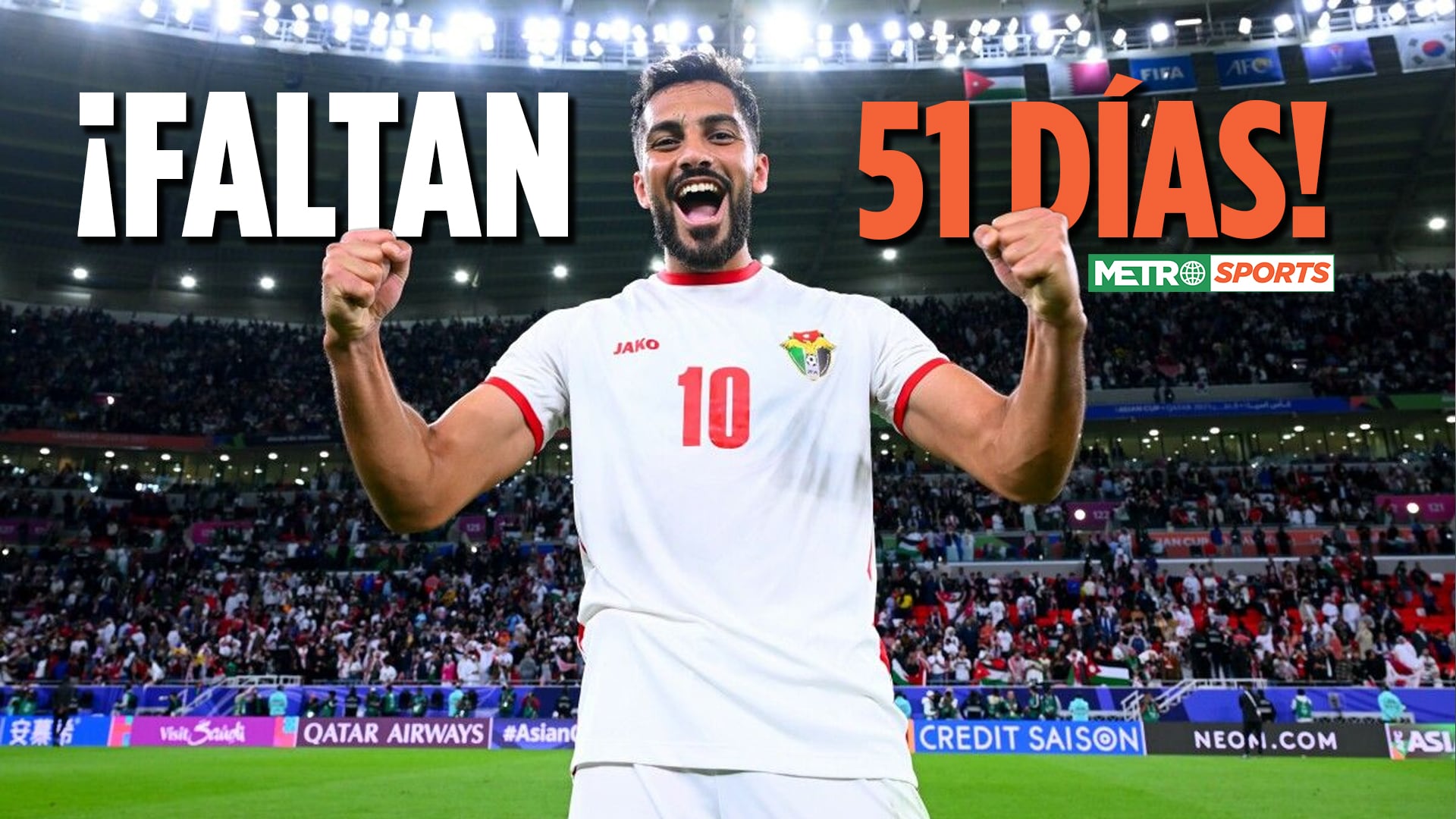 ¡FALTAN 51 DÍAS! Mousa Al-Tamari, el “Messi jordano” que quiere brillar en el Mundial 2026