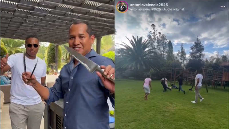 Antonio Valencia cumplió 37 años