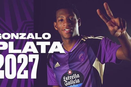 Gonzalo Plata se queda en el Real Valladolid ¿Cuánto costó el ecuatoriano?