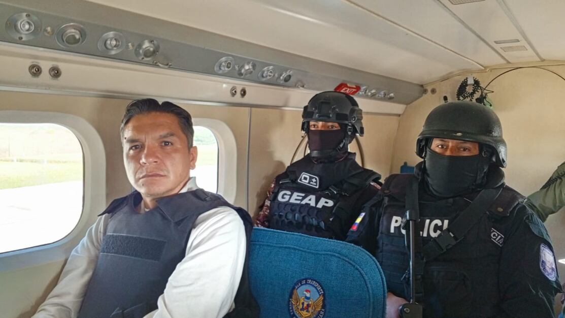 Wilman Terán fue trasladado a la cárcel de máxima seguridad ‘La Roca’.