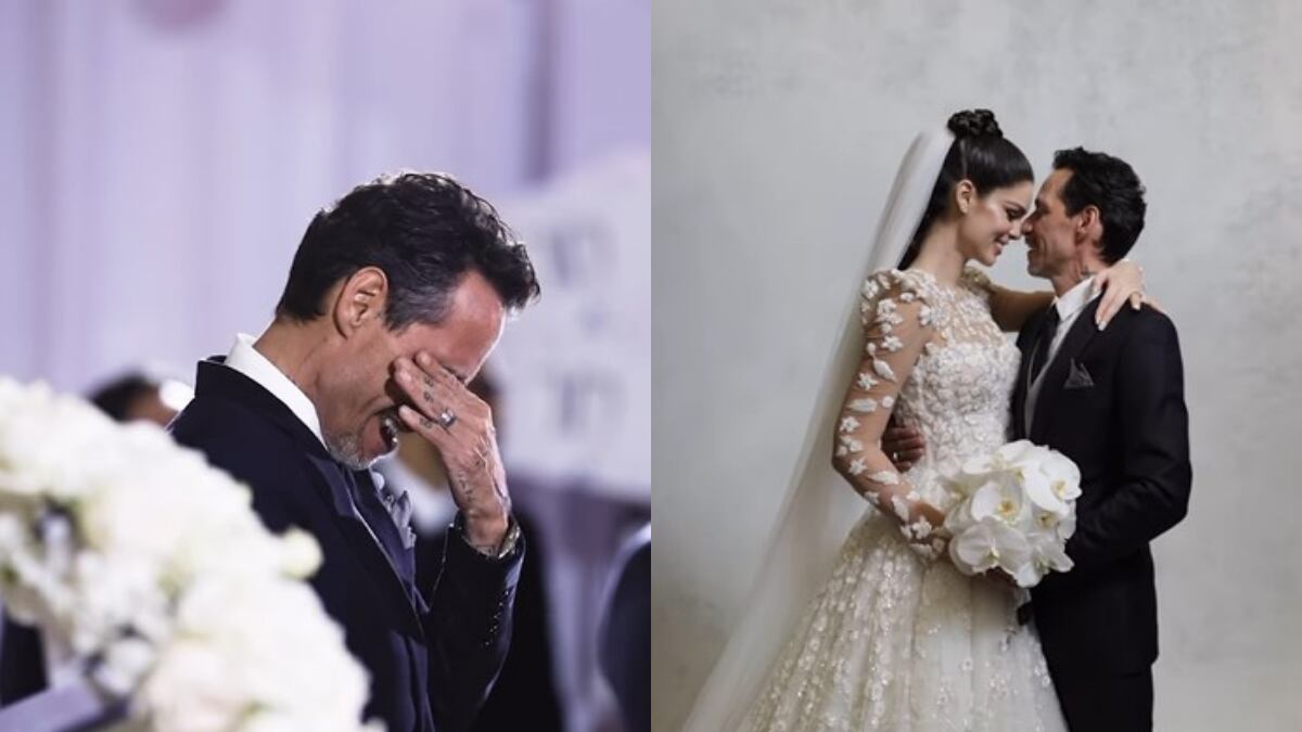 El matrimonio de Marc Anthony y Nadia Ferreira